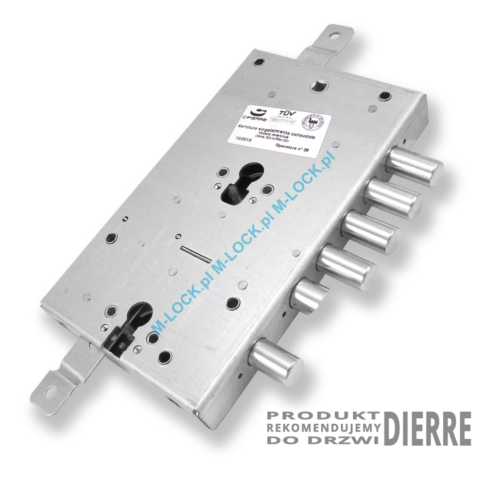 Wymiana zamka centralnego-DWUKLUCZOWEGO w drzwiach Dierre (Warszawa)