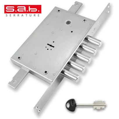 S.A.B. 1563.28N  zamek centralny-rozporowy (bez funkcji klamki)