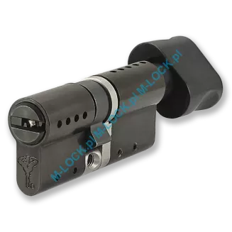 MUL-T-LOCK MTL 400 Modular / Classic PRO 31/40G2NB (71 mm), wkładka patentowa z pokrętłem - black nickel - 3