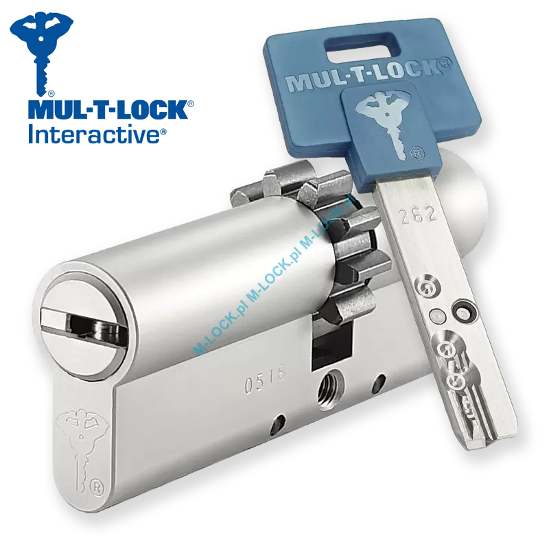MUL-T-LOCK Interactive 33/48ZN (81 mm), wkładka patentowa