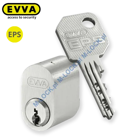 EVVA EPS 601N, cylinder owalny (skandynawski), zewnętrzny