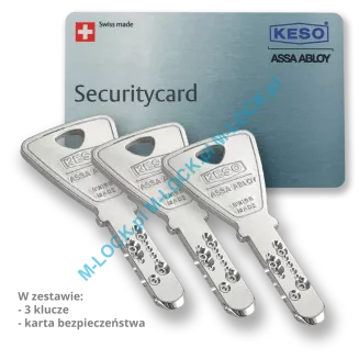 KESO 2000S Omega 45/55NN (100 mm), wkładka patentowa - 3