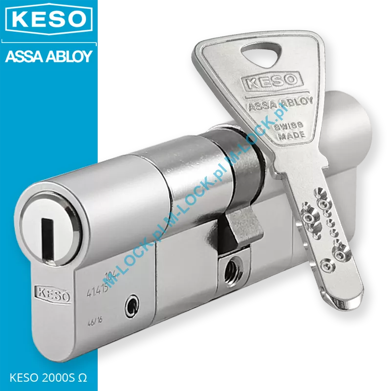 KESO 2000S Omega 45/55NN (100 mm), wkładka patentowa