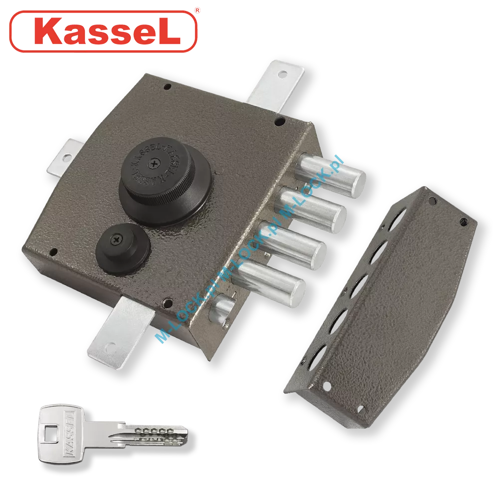 KASSEL 2551/52, zamek rozporowy z zatrzaskiem