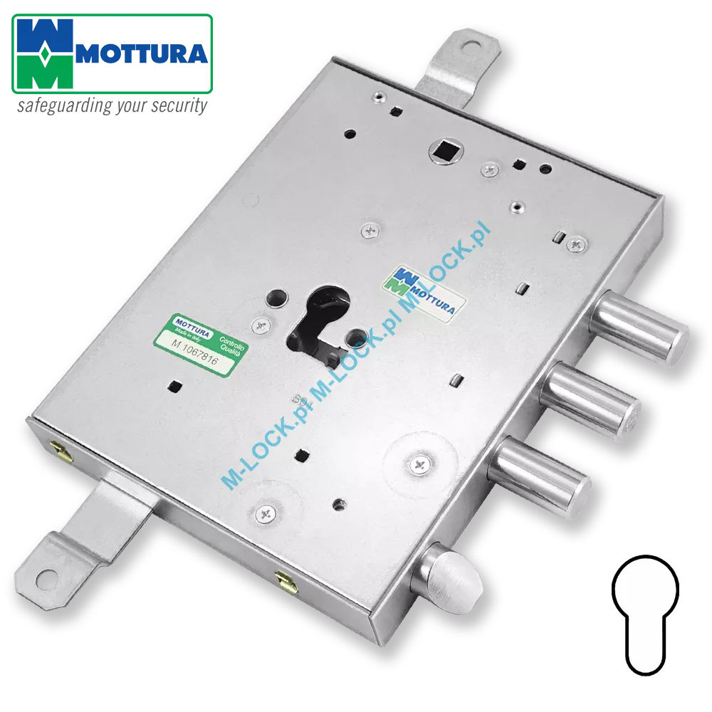 MOTTURA 89.8571GRLD/S zamek centralny-rozporowy do drzwi GARDESA