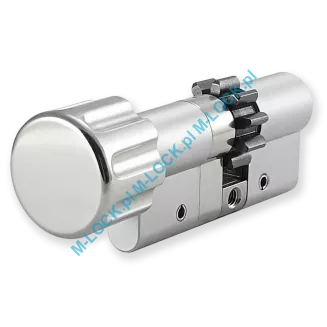 KESO 4000S Omega A.505 30/40G1ZN (70 mm), wkładka patentowa z gałką - 3