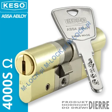 KESO 4000S Omega 35/45NGL (80 mm), wkładka patentowa do drzwi Dierre