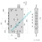 CIPIERRE 702.28N-2 zamek centralny-rozporowy do drzwi DIERRE - 2