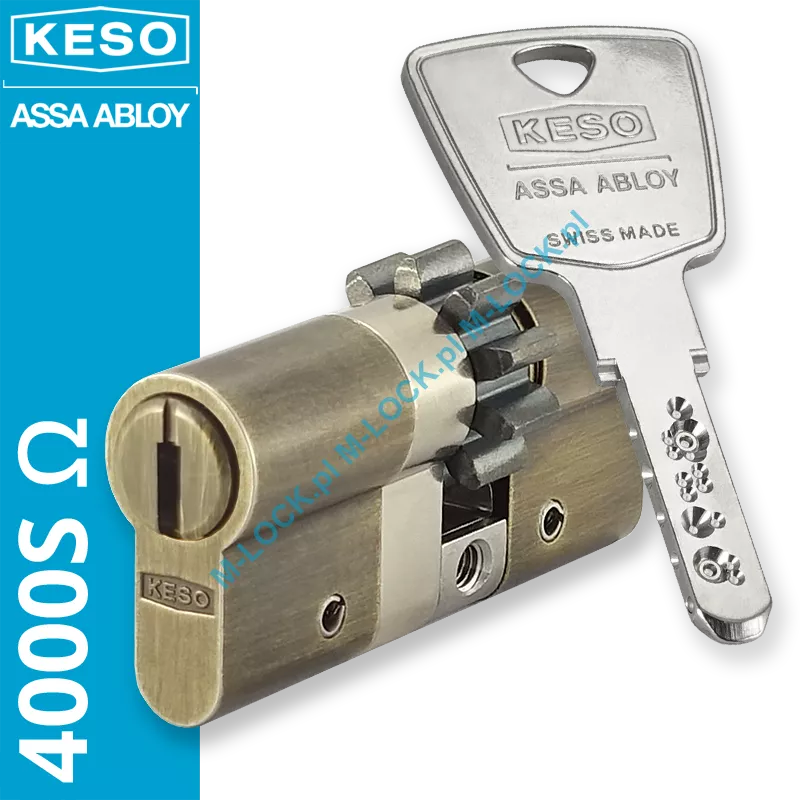 KESO 4000S Omega 30/40ZOG (70 mm), wkładka patentowa