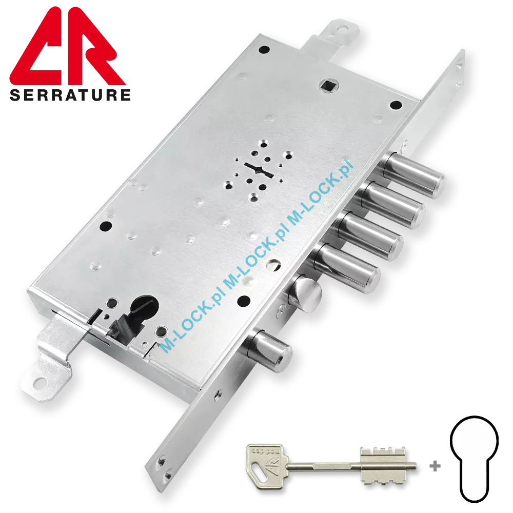 CR Serrature DUAL-51 zamek centralny-rozporowy, dwusystemowy