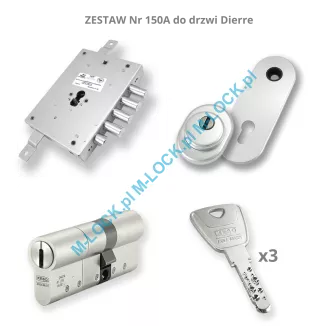 ZESTAW Nr 150A do drzwi Dierre - KESO 8000S (montaż Warszawa) - 3
