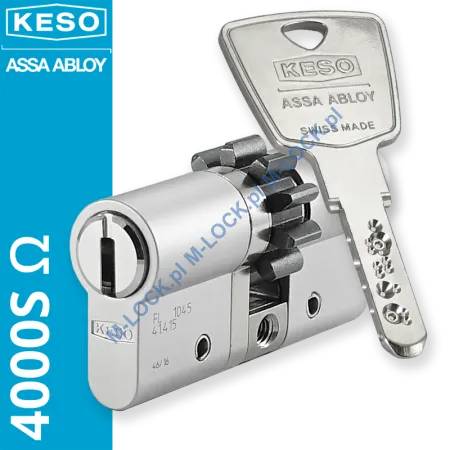 KESO 4000S Omega 30/35ZN (65 mm), wkładka patentowa do drzwi WITEX Super-Lock