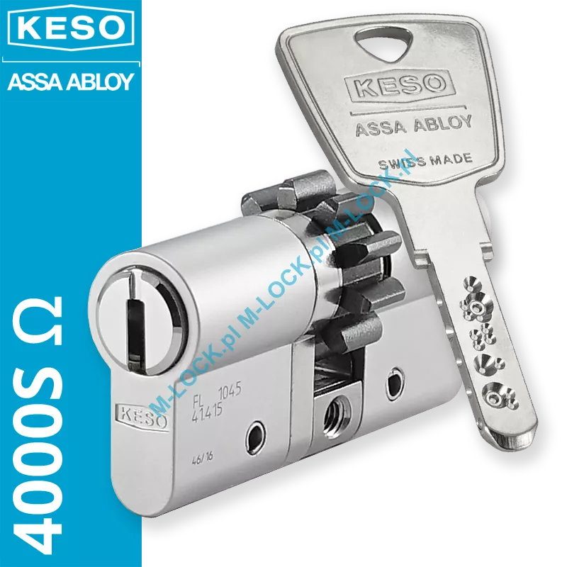 KESO 4000S Omega 30/35ZN (65 mm), wkładka patentowa do drzwi WITEX Super-Lock