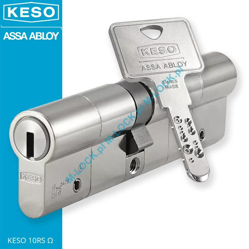 KESO 10RS Omega 50/55NN (105 mm), wkładka patentowa