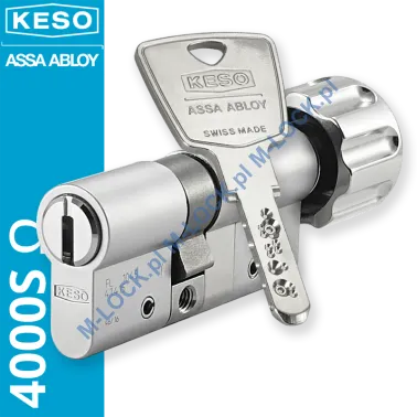 KESO 4000S Omega 30/40G1NN (70 mm), wkładka patentowa z gałką