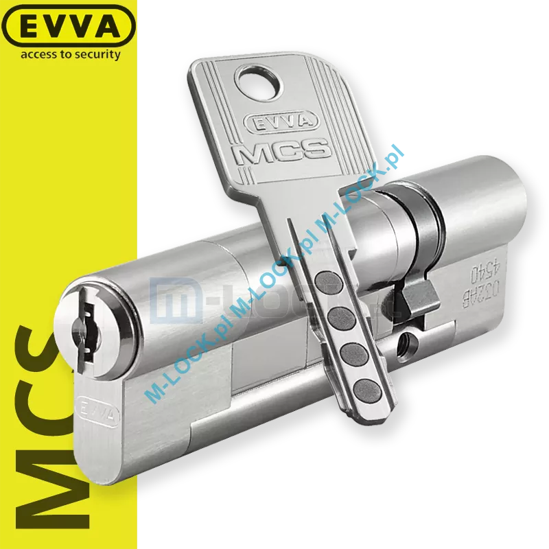 EVVA MCS 31/76NN (107 mm), wkładka patentowa