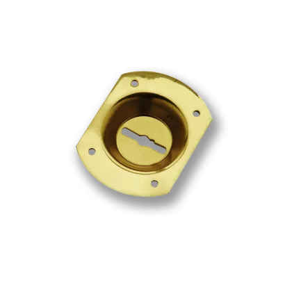 Szyld kluczowy MOTTURA 95.144.5OLV, mosiądz błyszczący