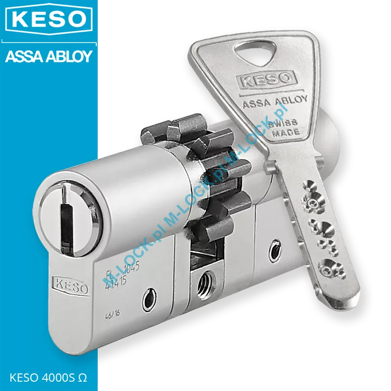 KESO 4000S Omega A.505 35/40ZN (75 mm), wkładka patentowa