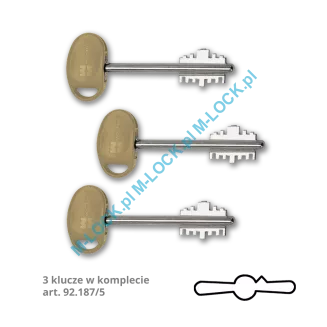 MOTTURA 52.771 zamek centralny-rozporowy - 2