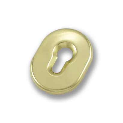 Rozeta na wkładkę AF-05R-OLV, mosiądz błyszczący