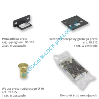 MOTTURA 35.372  blokada rozporowa na klucz typu POMPA - 5