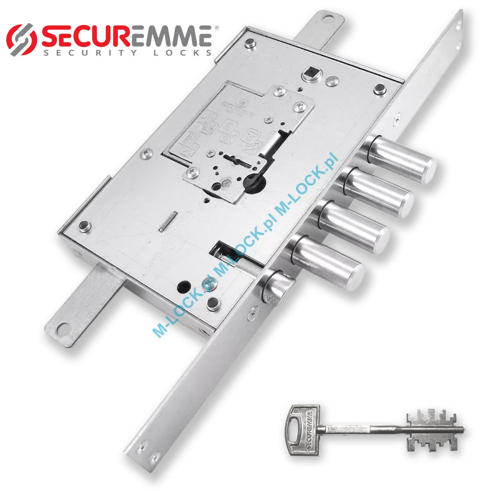SECUREMME 2503.28N zamek centralny-rozporowy (z modułem kluczowym)