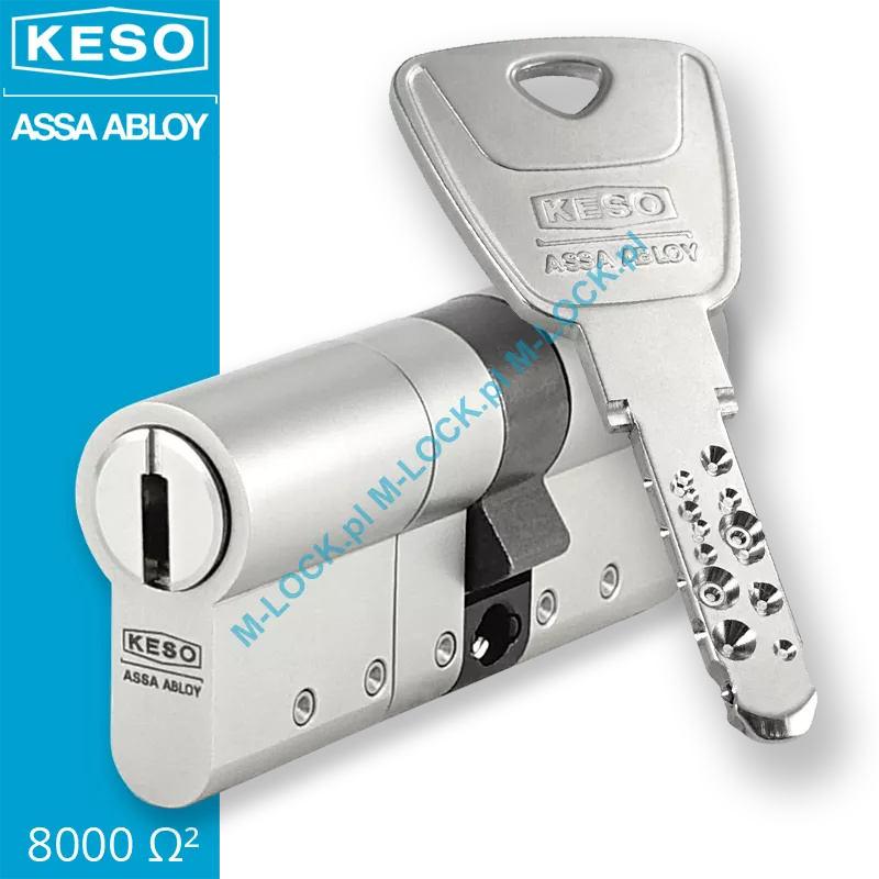 KESO 8000S Omega2 40/40NN (80 mm), wkładka patentowa