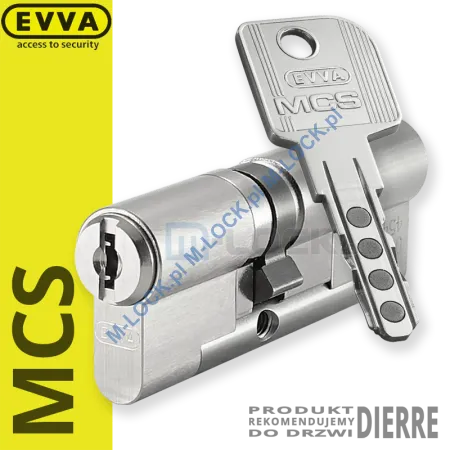 EVVA MCS 36/46NN (82 mm), wkładka patentowa do drzwi Dierre