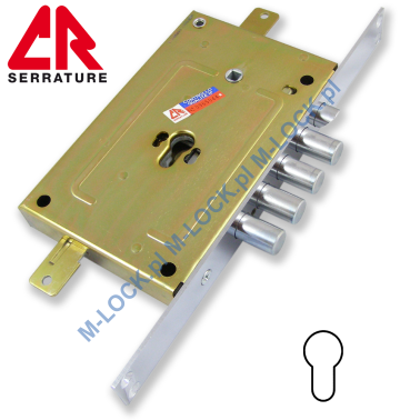 CR Serrature 2650PE.28N/85 zamek centralny-rozporowy