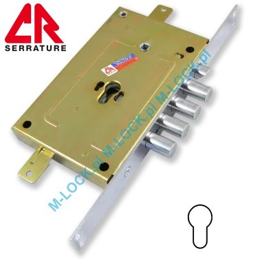 CR Serrature 2650PE.28N/85 zamek centralny-rozporowy