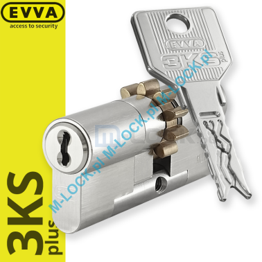 EVVA 3KSplus 31/41ZN (72 mm), wkładka patentowa