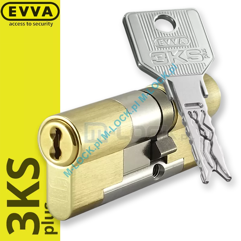 EVVA 3KSplus 31/46NM (77 mm), wkładka patentowa
