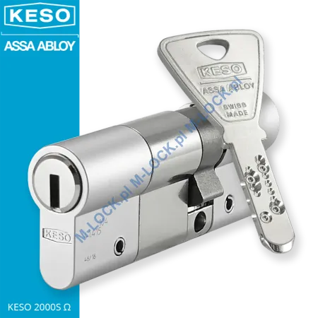 KESO 2000S Omega 30/50NN (80 mm), wkładka patentowa