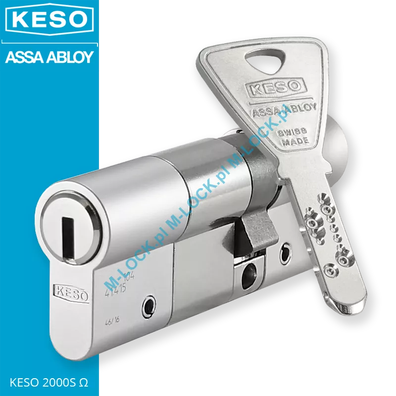 KESO 2000S Omega 30/50NN (80 mm), wkładka patentowa