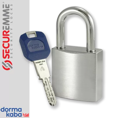 SECUREMME 7550XCS / DormaKaba EXPERT PLUS, kłódka hartowana