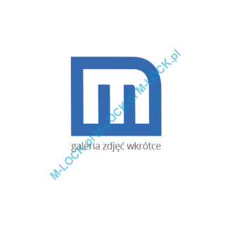 Dierre NEW CRETA, szyld wewnętrzny na klucz dwupiórowy, (chrom matowy) - 2