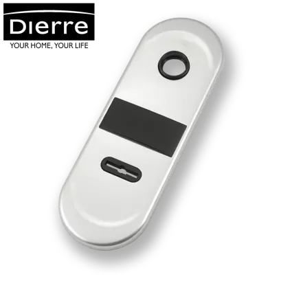 Dierre NEW CRETA, szyld wewnętrzny na klucz dwupiórowy, (chrom matowy)