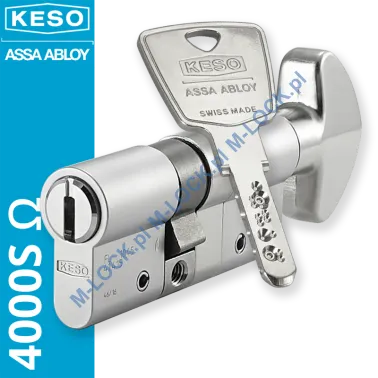 KESO 4000S Omega 30/40G2NN (70 mm), wkładka patentowa z pokrętłem