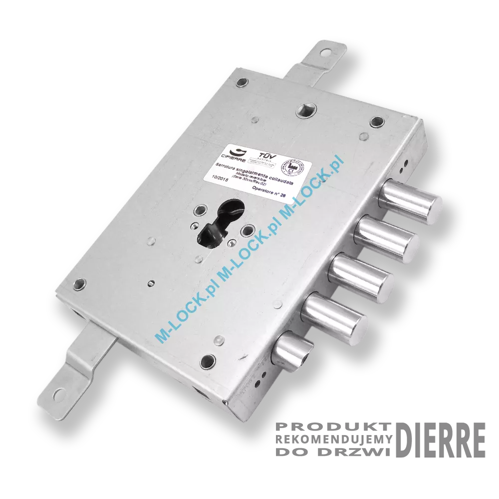 Wymiana zamka centralnego-JEDNOKLUCZOWEGO w drzwiach Dierre (Warszawa)