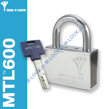 MUL-T-LOCK MTL600 C10, kłódka hartowana
