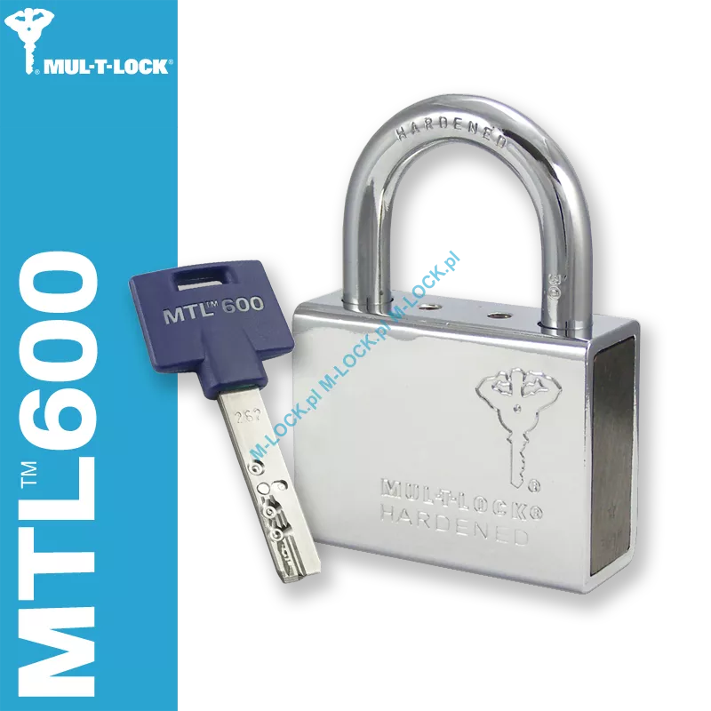 MUL-T-LOCK MTL600 C10, kłódka hartowana