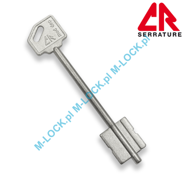 CR Serrature, klucz surowy-dwupiórowy 63 mm