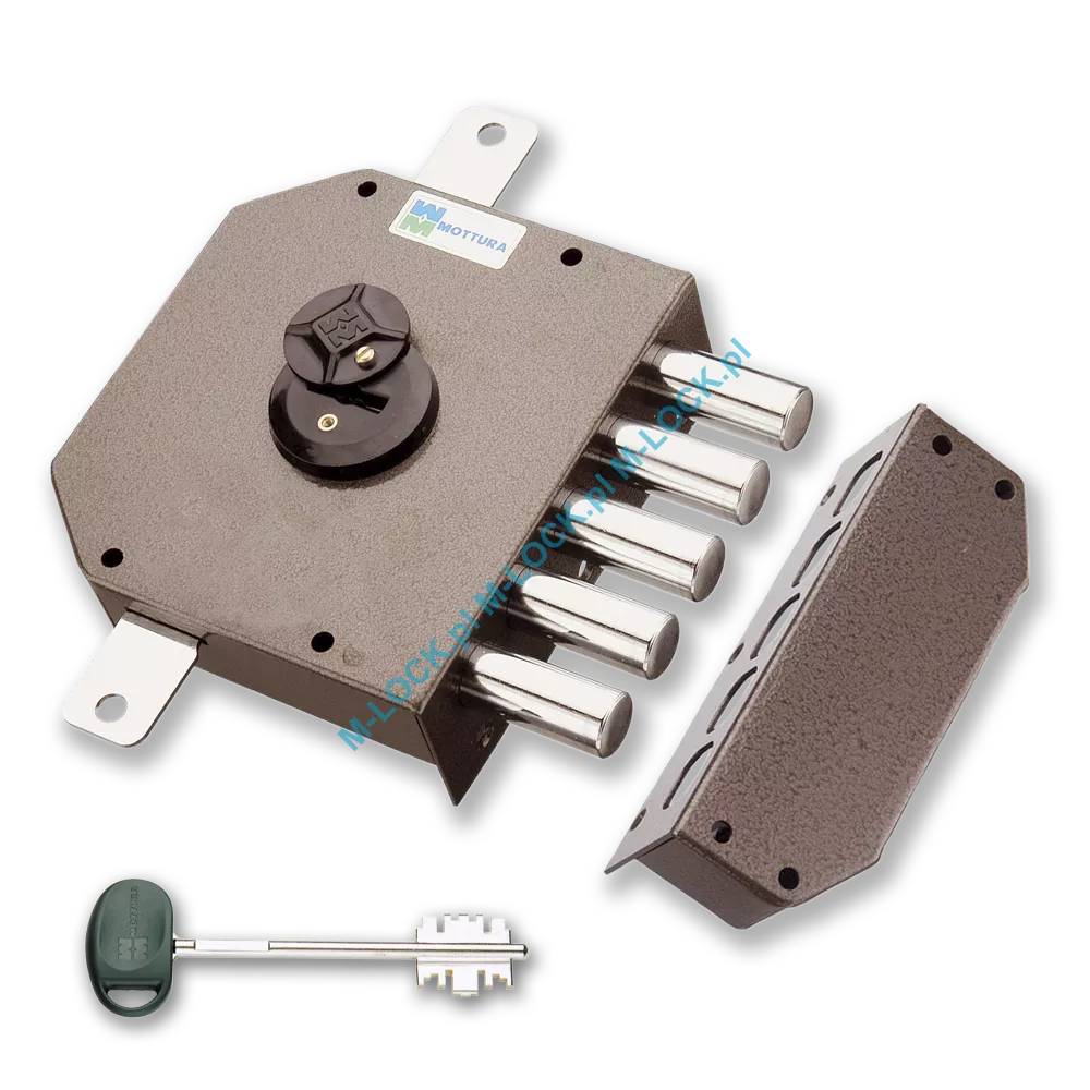 MOTTURA 20.520 zamek rozporowy na klucz dwupiórowy