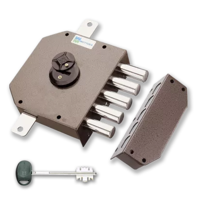 MOTTURA 20.520 zamek rozporowy na klucz dwupiórowy