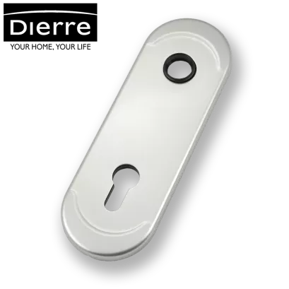 Dierre NEW CRETA, szyld na wkładkę, chrom matowy