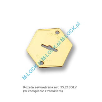 MOTTURA 20.537 zamek rozporowy na klucz dwupiórowy z zatrzaskiem - 4