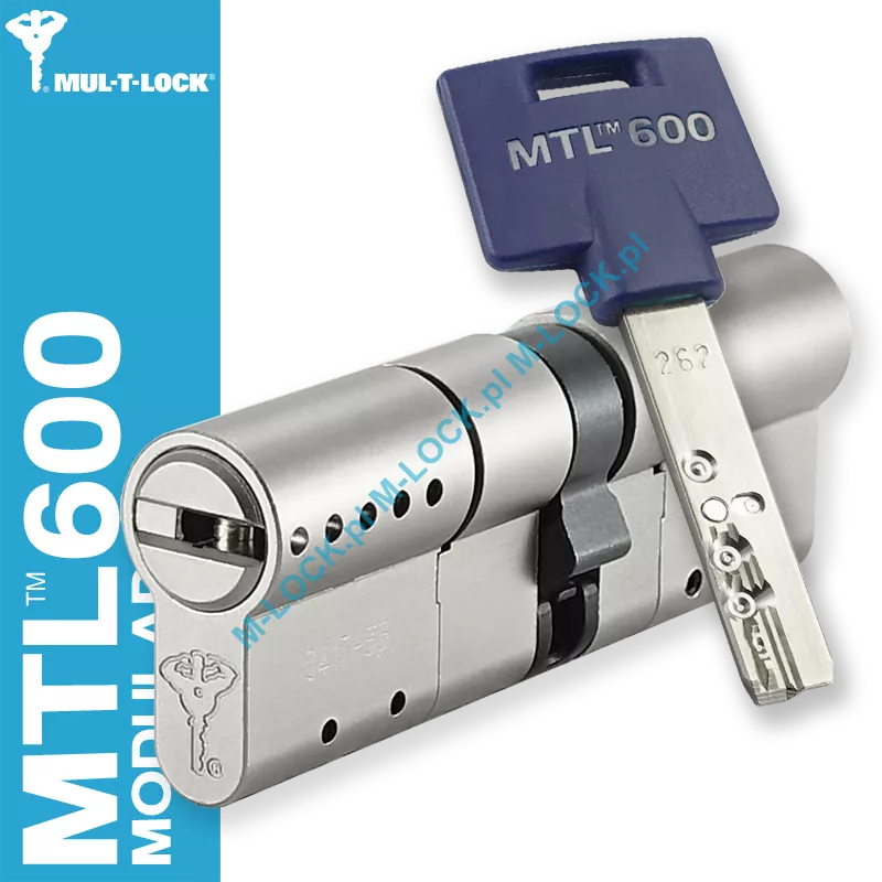 MUL-T-LOCK MTL 600 Modular / Interactive+ 40/45NN (85 mm), wkładka patentowa