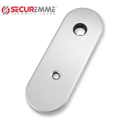 SECUREMME 0785-AA, szyld na wkładkę z pokrętłem UNI (85 mm), chrom matowy