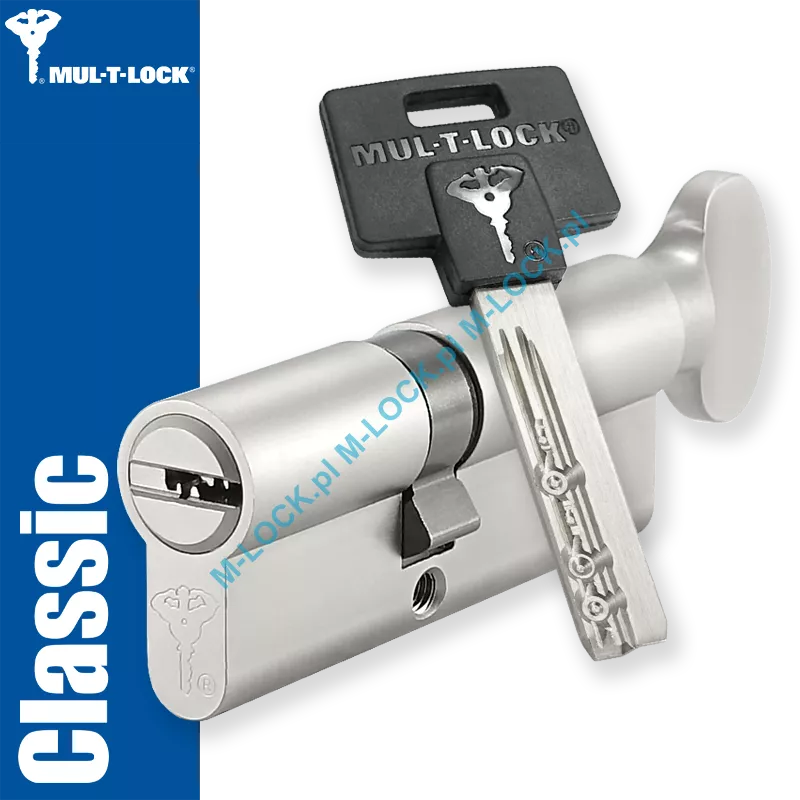 MUL-T-LOCK Classic 35/50G1NN (85 mm), wkładka patentowa z pokrętłem