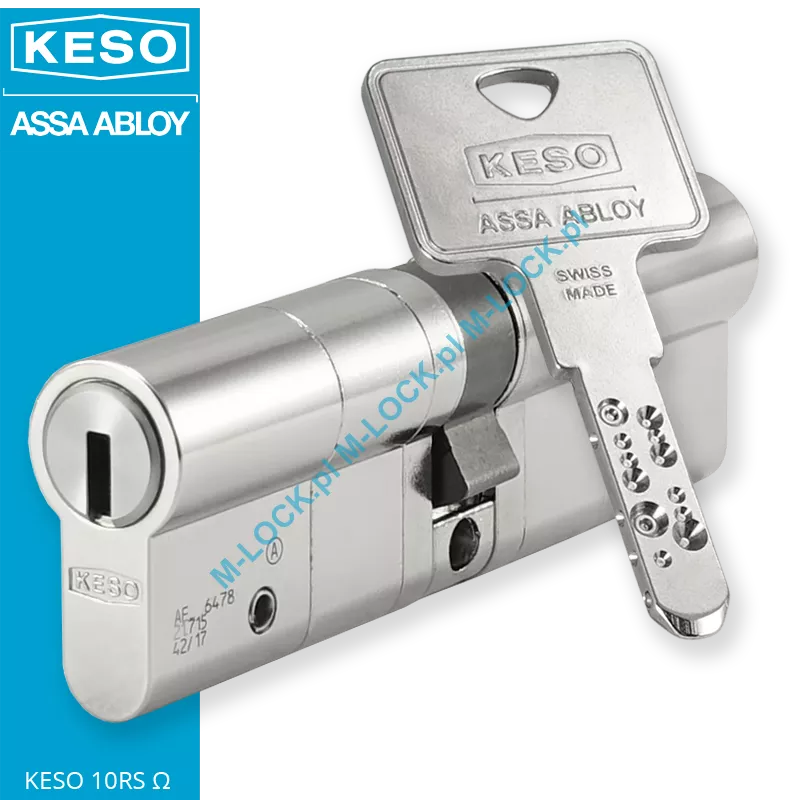 KESO 10RS Omega 50/50NN (100 mm), wkładka patentowa